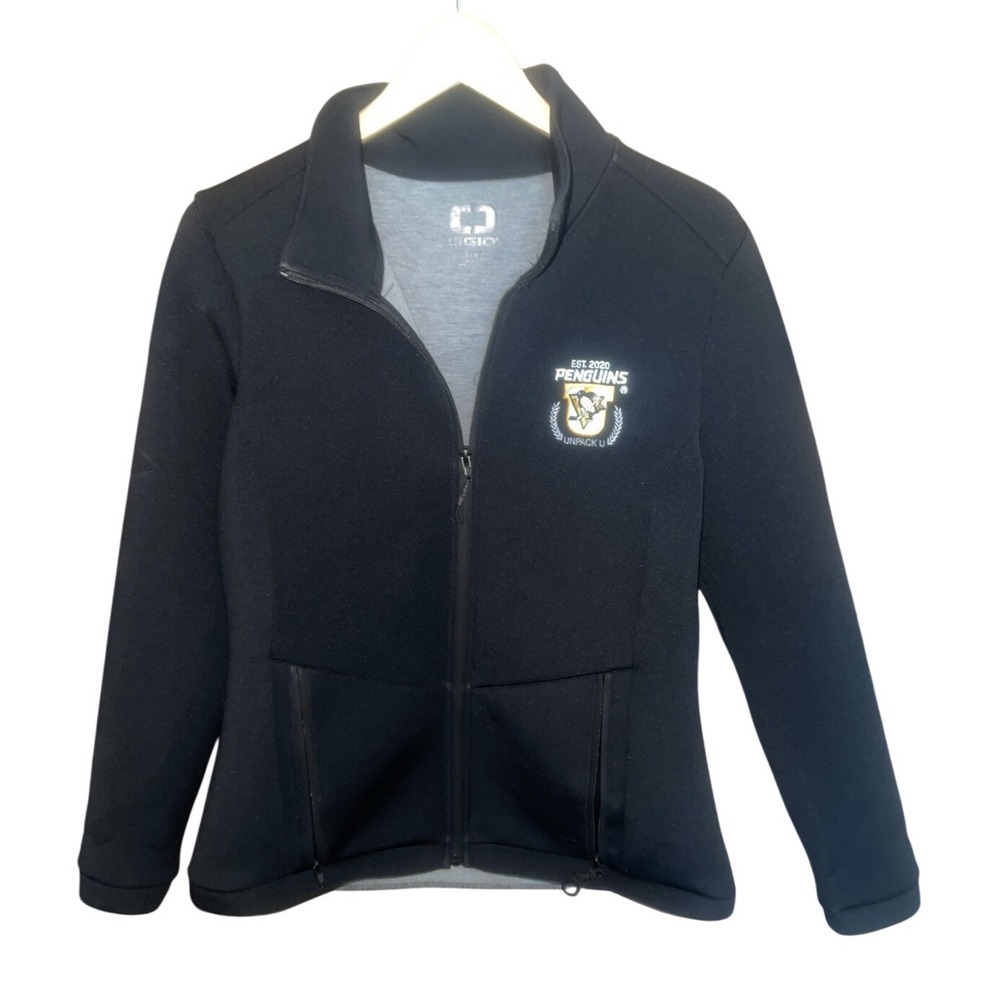 Penguins OGIO Women's Water Repelling Soft Shell Breathable Jacket Large